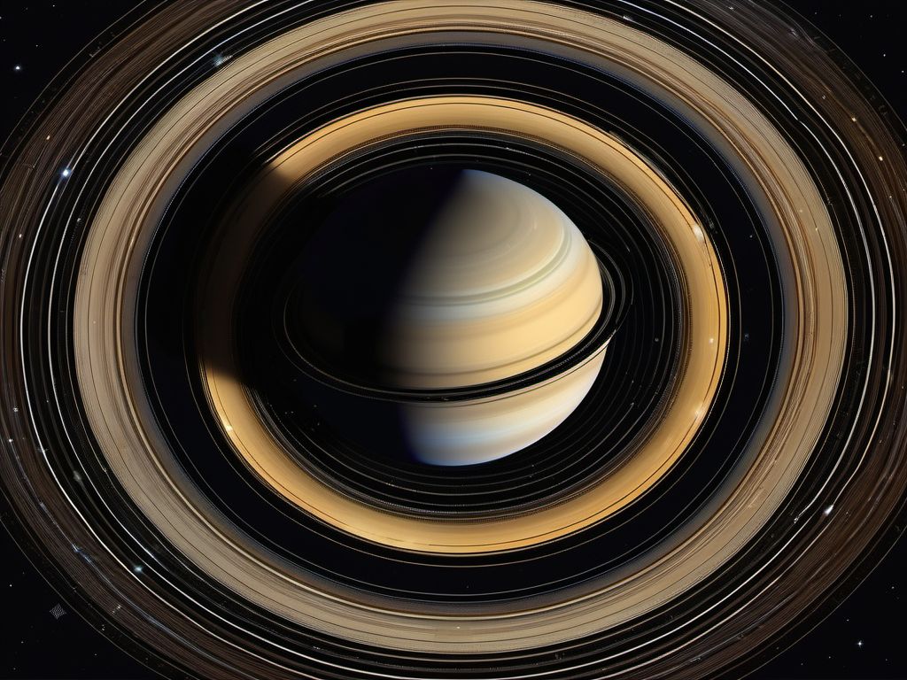 Los intrincados y diversos anillos de Saturno