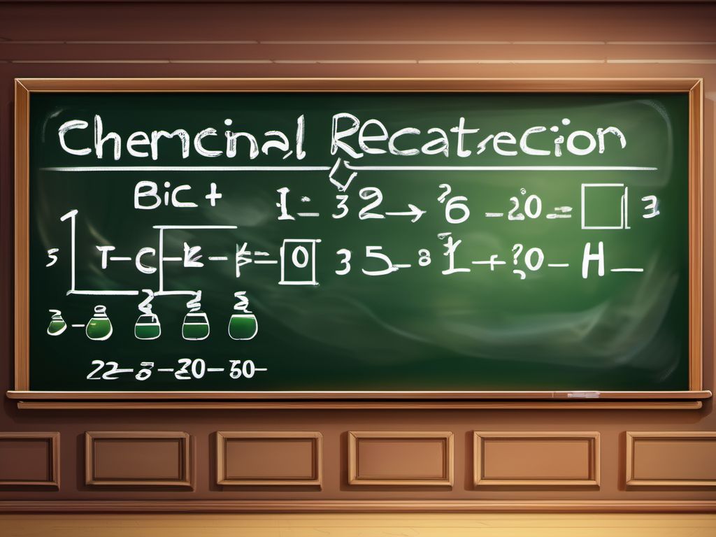 Ecuación de la Reacción Química: Bicarbonato y Vinagre